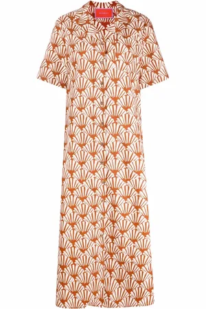 La DoubleJ Robe évasée à imprimé Ventaglio