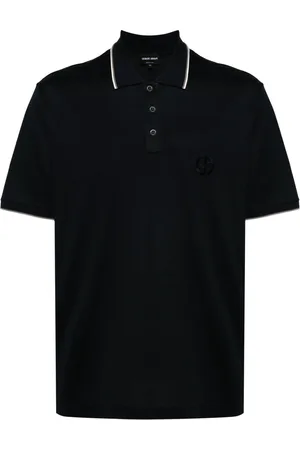 Giorgio Armani Polo à logo brodé