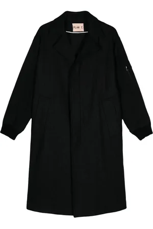 Plan C Manteau en laine à empiècements