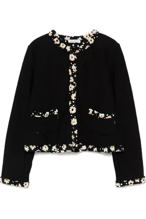 Dolce & Gabbana Veste à bords fleuris