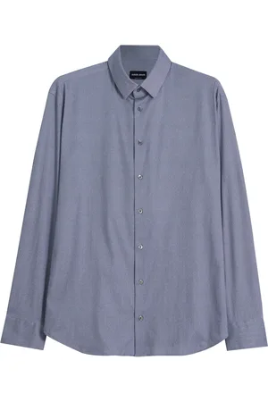 Giorgio Armani Chemise à motif chevrons