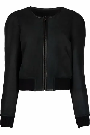 Marant Etoile Veste bomber à design sans col