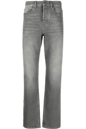 Zadig & Voltaire Jean droit à effet délavé