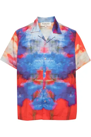 Fiorucci Chemise Flower Blur