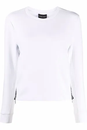 Emporio Armani Sweat manches-longues à bande logo