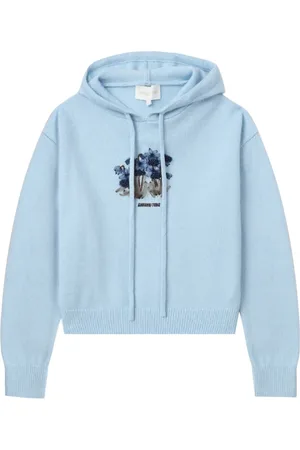 Shushu/Tong Hoodie à fleurs brodées