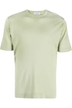 JOHN SMEDLEY T-shirt en coton à col rond
