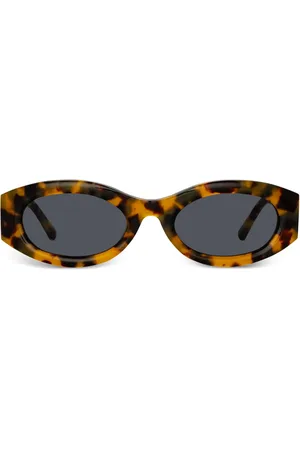 Linda Farrow Lunettes de soleil ovales Berta