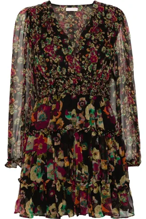 ULLA JOHNSON Robe courte Lya à fleurs