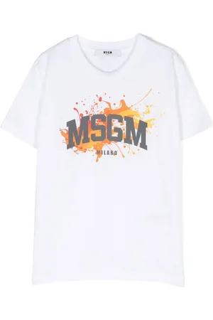 Msgm T-shirt à logo imprimé