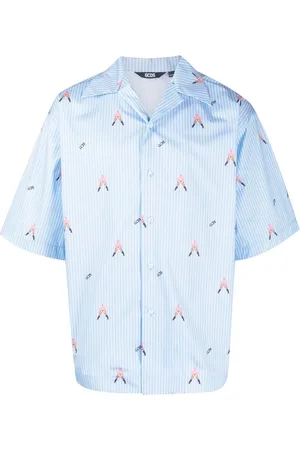 GCDS Chemise imprimée à manches courtes