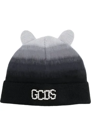 GCDS Bonnet Teddy à effet dégradé