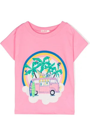 Billieblush T-shirt à imprimé graphique