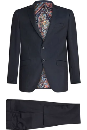 Etro Costume en laine à rayures