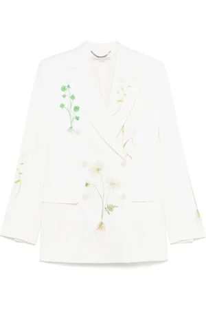 Stella McCartney Blazer à fleurs brodées