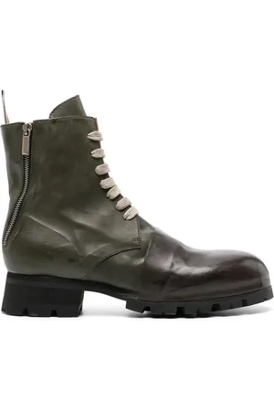 ZIGGY CHEN Chaussures oxford en cuir à fini poli