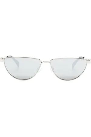 Alexander McQueen Lunettes de soleil à monture ovale