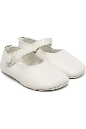 GALLUCCI Ballerines en cuir à bords zig-zag