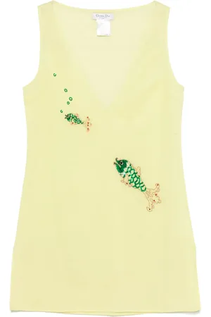 Dior Haut à appliqué poisson