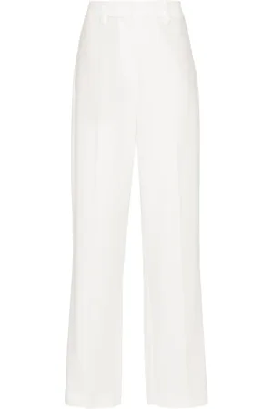 Brunello Cucinelli Pantalon droit à plis marqués