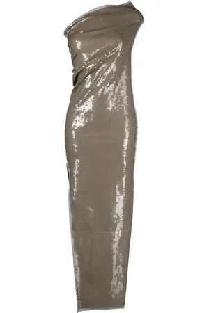 Rick Owens Robe longue Athena à sequins