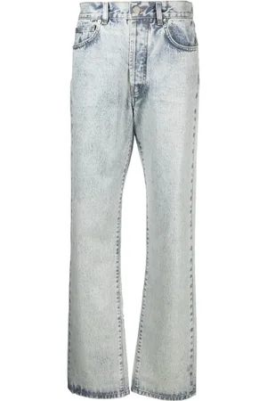 ALMAZ Jean droit à taille haute