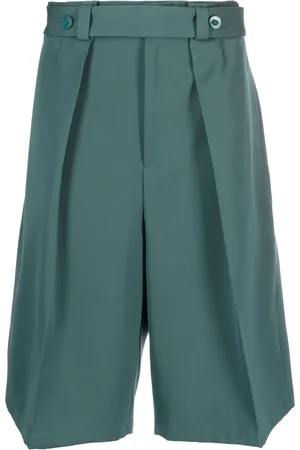 Jil Sander Bermuda à taille ceinturée
