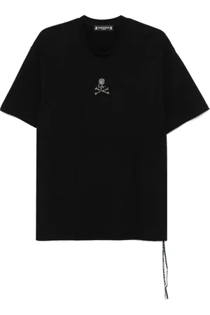 MASTERMIND JAPAN T-shirt en laine orné de cristaux Swarovski