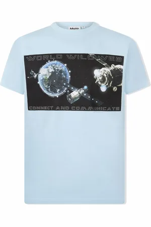 Molo T-shirt World Wide Web en coton biologique