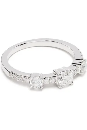 Anita Bague Collins en or blanc 18ct sertie de diamants