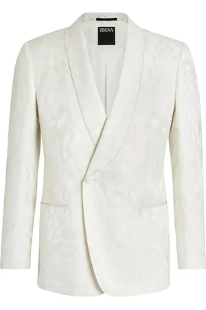 Ermenegildo Zegna Blazer à motif en jacquard