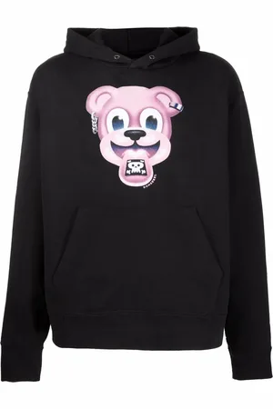DOMREBEL Hoodie à imprimé graphique