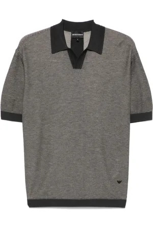 Emporio Armani T-shirt à motif en jacquard