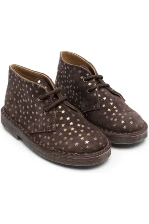 PèPè Bottines lacées à motif d