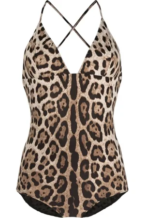 Dolce & Gabbana Maillot de bain à imprimé léopard