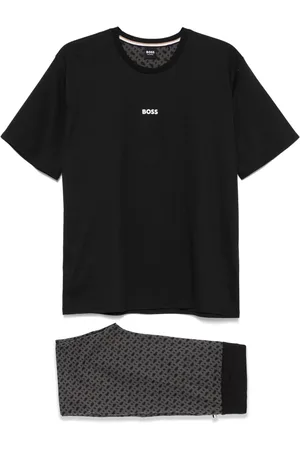 HUGO BOSS Pyjama à motif monogrammé