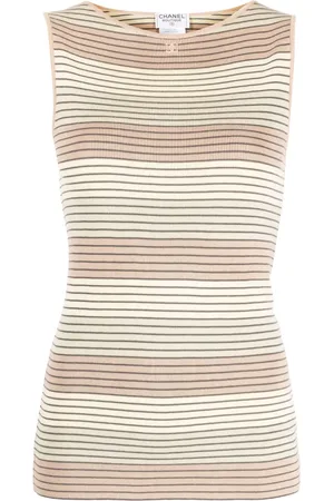 CHANEL Débardeur à rayures (1998)