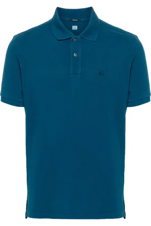 C.P. Company Polo en coton à logo brodé