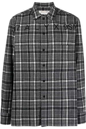 1017 ALYX 9SM Chemise boutonnée à carreaux