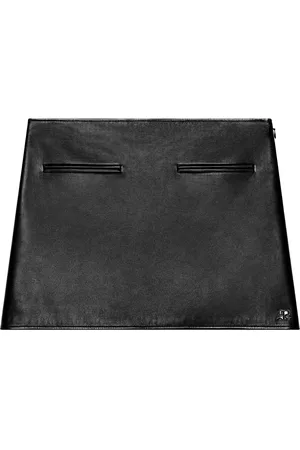 Courrèges Minijupe Heritage en cuir