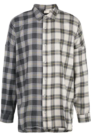 MOSTLY HEARD RARELY SEEN Chemise à carreaux colour block