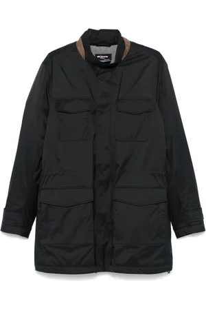 Kiton Parka à design matelassé