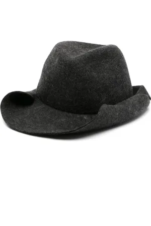 YOHJI YAMAMOTO Chapeau à bord retroussé