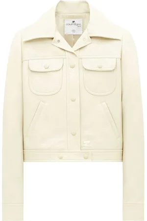 Courrèges Veste à coupe crop