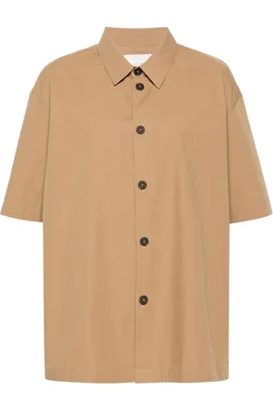 STUDIO NICHOLSON Chemise en coton à boutonnière