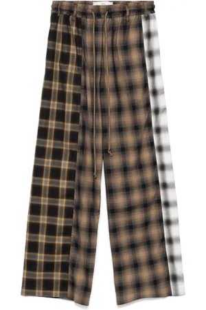 SONG FOR THE MUTE Pantalon à carreaux