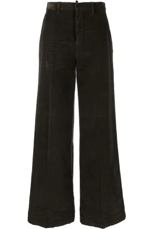Dsquared2 Pantalon ample en velours côtelé