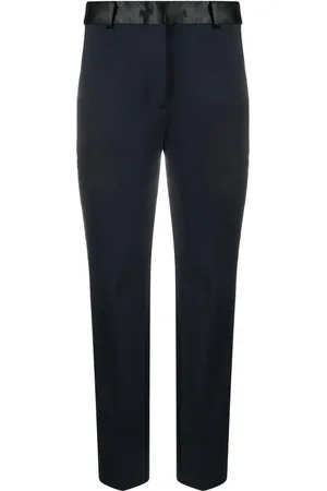 Tommy Hilfiger Pantalon de tailleur à taille satinée