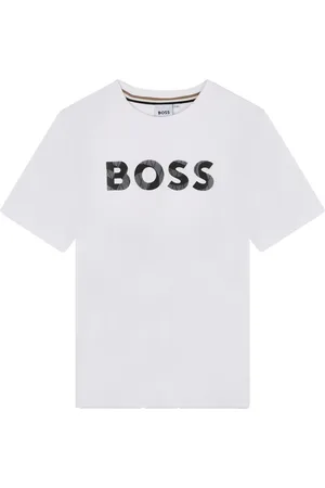 HUGO BOSS T-shirt en coton à logo imprimé