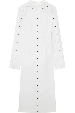 Stella McCartney Robe mi-longue à clous
